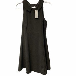 NWT Black Dress Romeo + Juliet Couture Women’s Sleeveless Collared Large